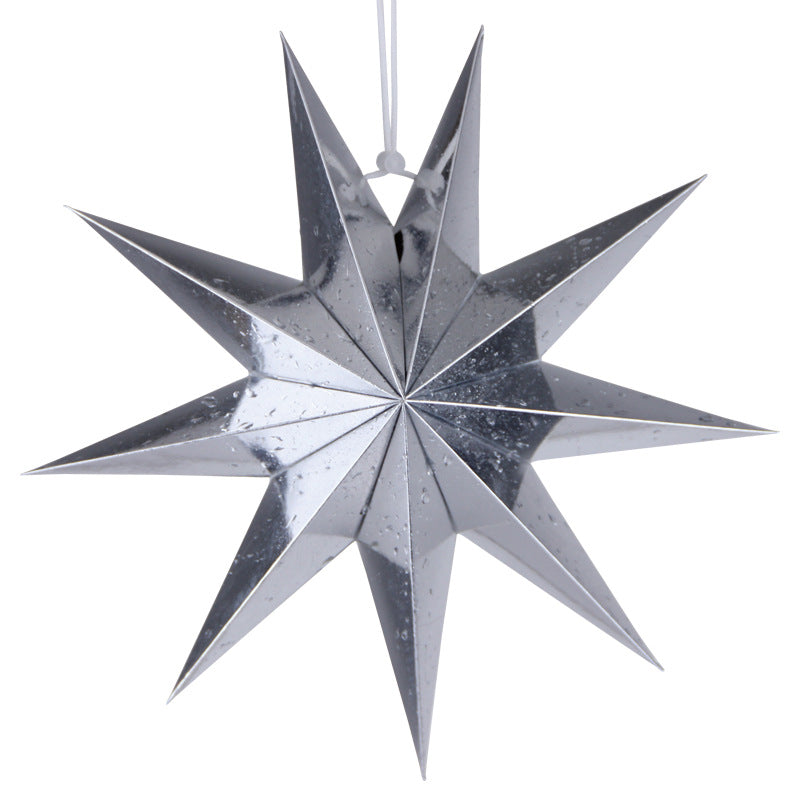 3D Paper 9 Point Star Lantern For Wedding Decor Birthday Party Decoration Christmas Halloween Party 3D Paper 9 Point Star Lantern For Wedding Decor Birthday Party Decoration Christmas Halloween Party